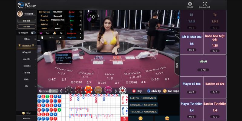 Trò chơi huyền thoại sòng casino - Baccarat